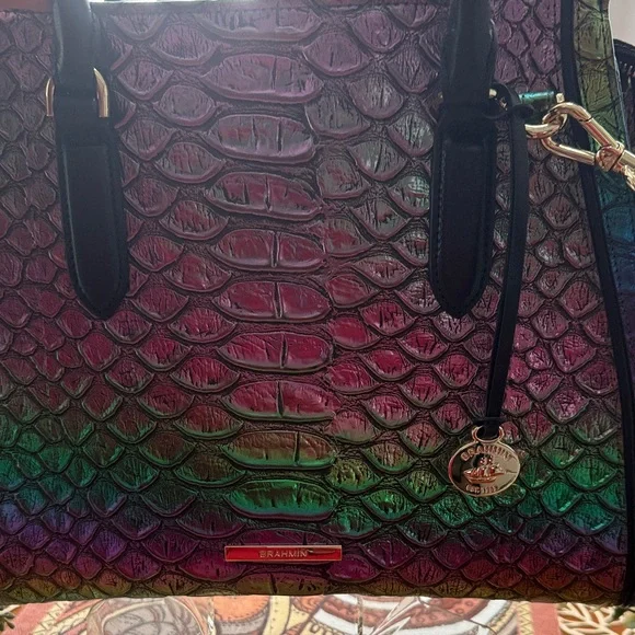 BRAHMIN Priscilla Ombré NWOT - Picture 2 of 13